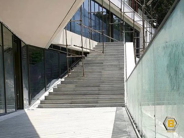 انواع پله بتنی