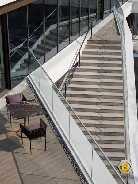 پله بتن اکسپوز