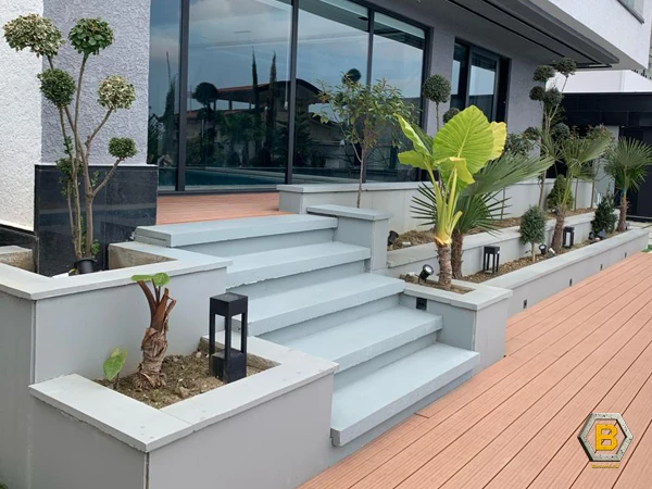 پله آماده سیمانی